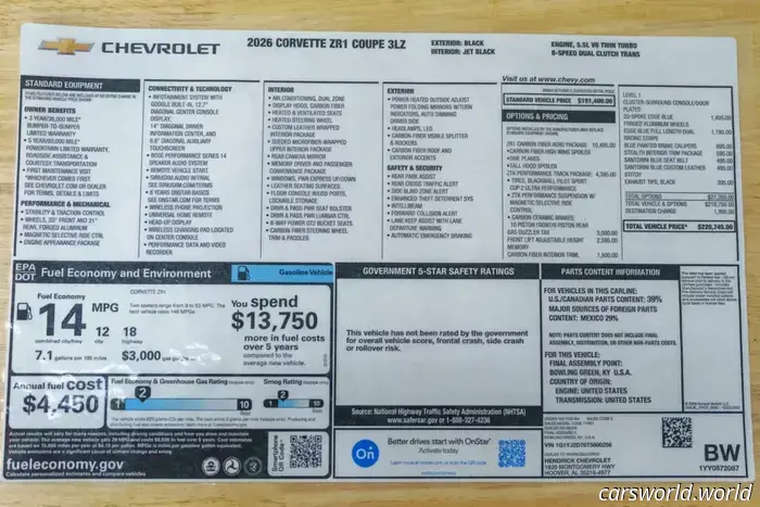Que se joda la garantía: un Corvette ZR1 nuevo fue revendido con una ganancia de 70.000 dólares | Carscoops